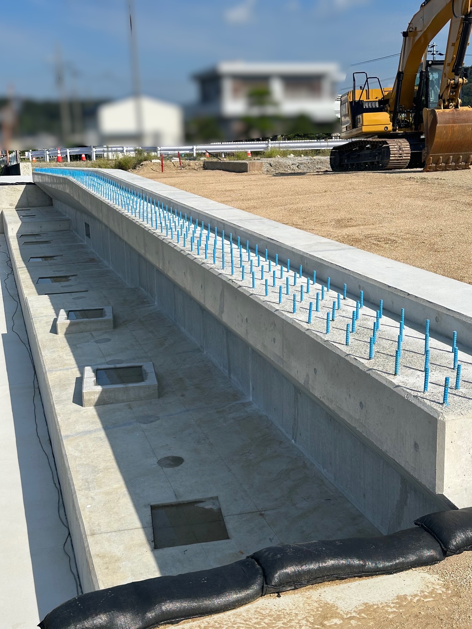 洲本市橋梁(下部工)工事 A2橋台 | 兵庫県たつの市の型枠工事・土木工事専門店 株式会社前川組